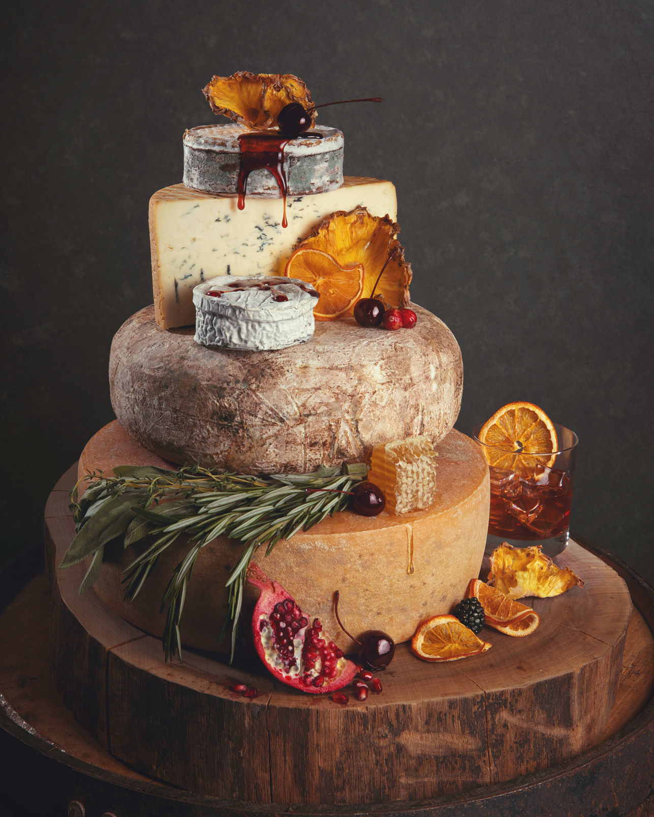 Cheese tower